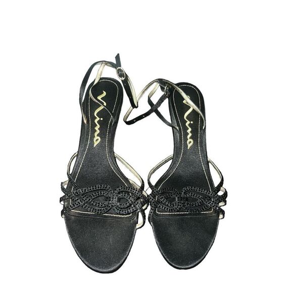 ✨Nina Women's Ankle Strap Open Toe Sz 10M Sandals✨ - Picture 1 of 6